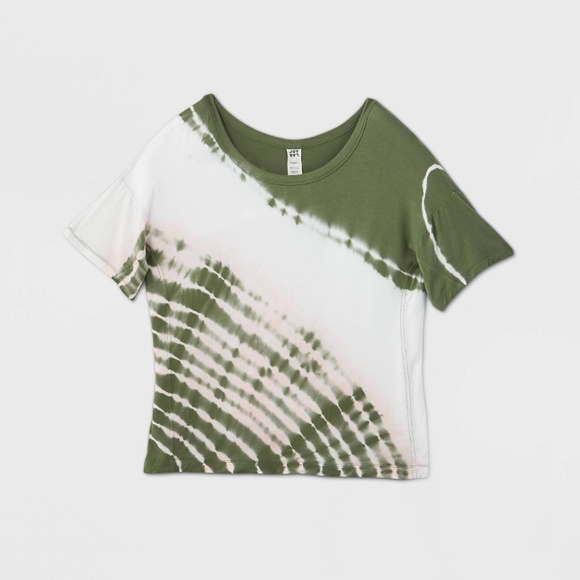 JoyLab Tops - Women's Short Sleeve Top - JoyLab  Heather Green S